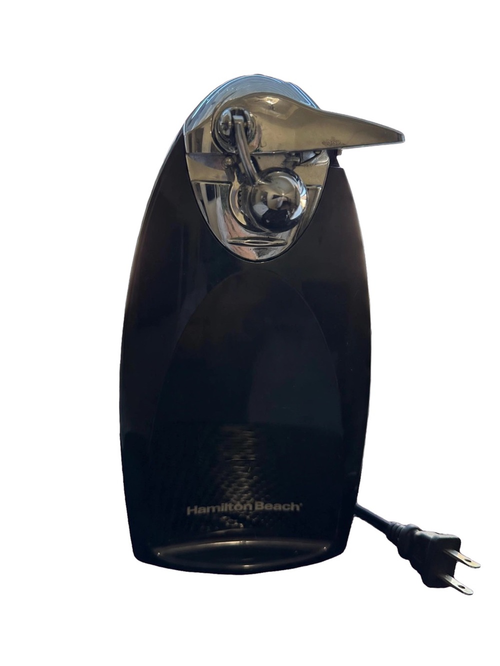 Hamilton Beach Electric Can Opener - Black and Chrome